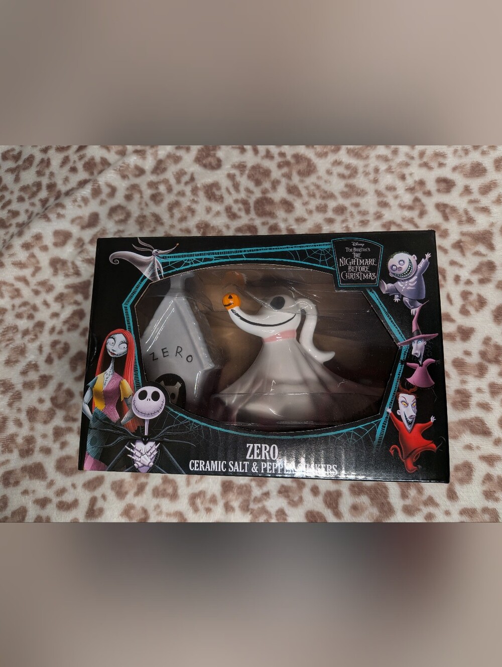 The Nightmare Before Christmas Zero Halloween Salt and Pepper Shakers